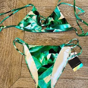 Bikini, never worn bottoms!